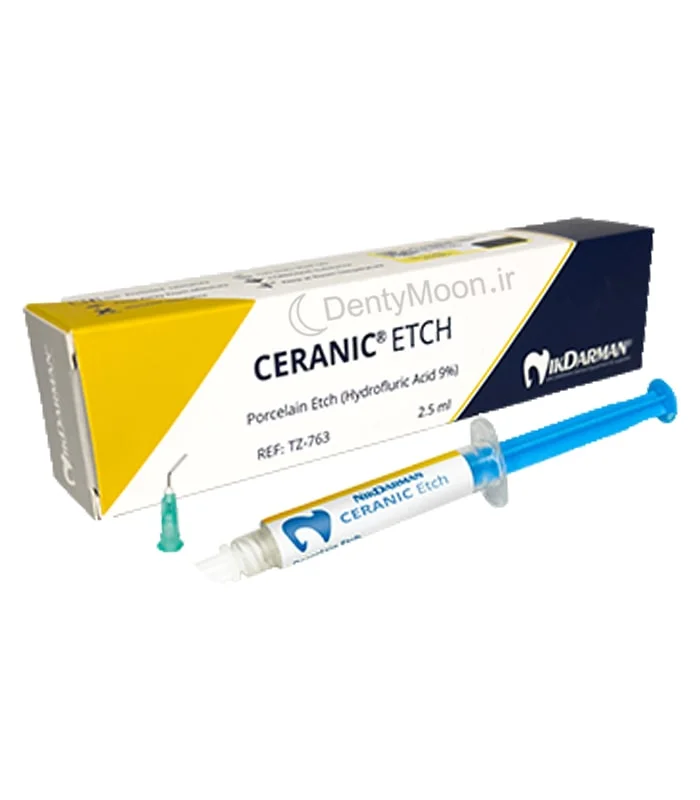 ژل اسید اچ پرسلن نیک درمان CERANIC ETCH