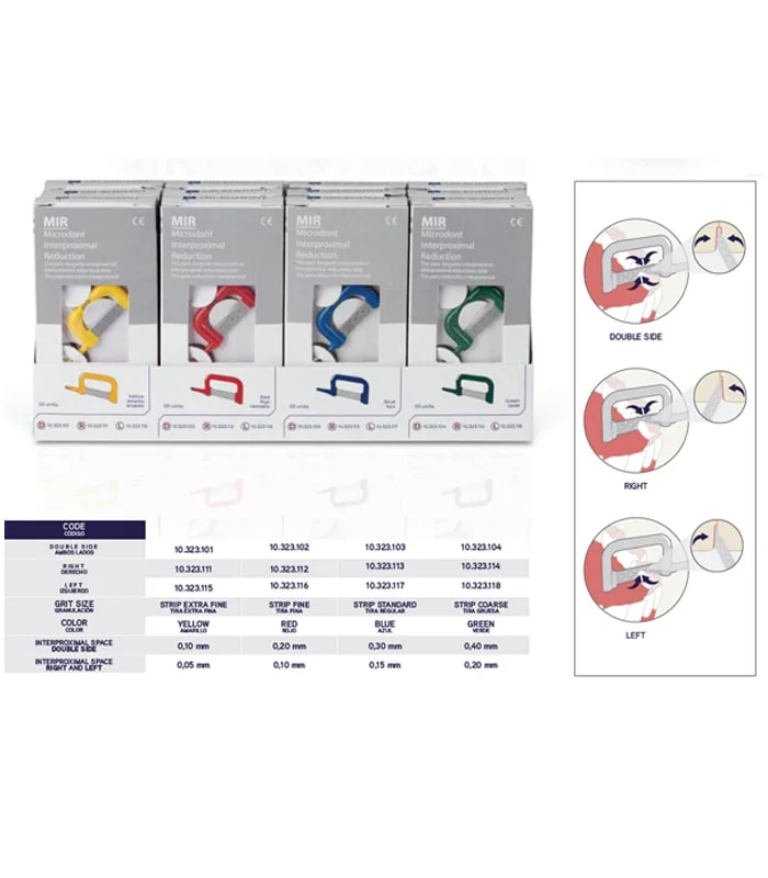 کیت سنباده بین دندانی میکرودنت Kit Mir1.0 — تصویر ۲