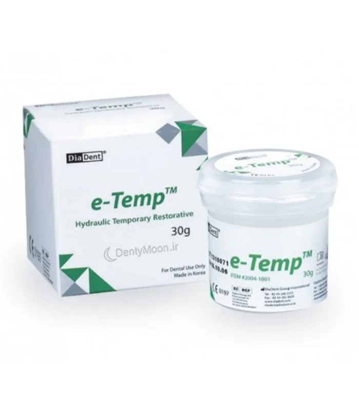 خمیر پانسمان موقت دیادنت DiaDent e-Temp