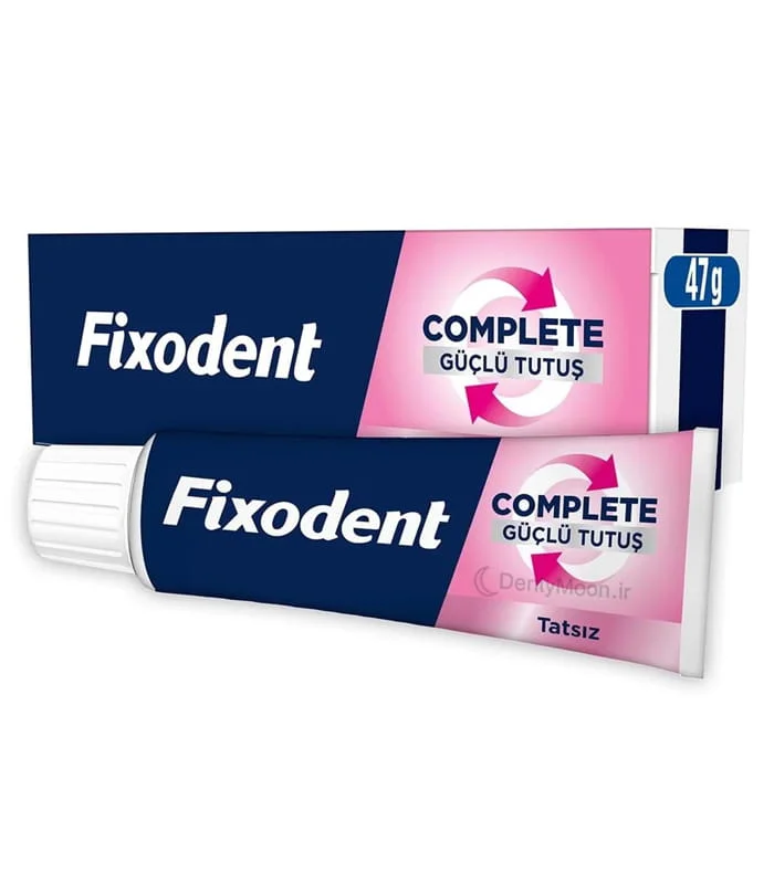چسب دندان مصنوعی فیکسودنت Fixodent — تصویر ۲