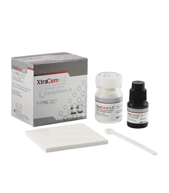 ﺳﻤﺎن گلاس آﯾﻨﻮﻣﺮ ﻻﯾﺖ کیور ﺷﻮﻧﺪه مدیسپت Medicept XtraCem-LC
