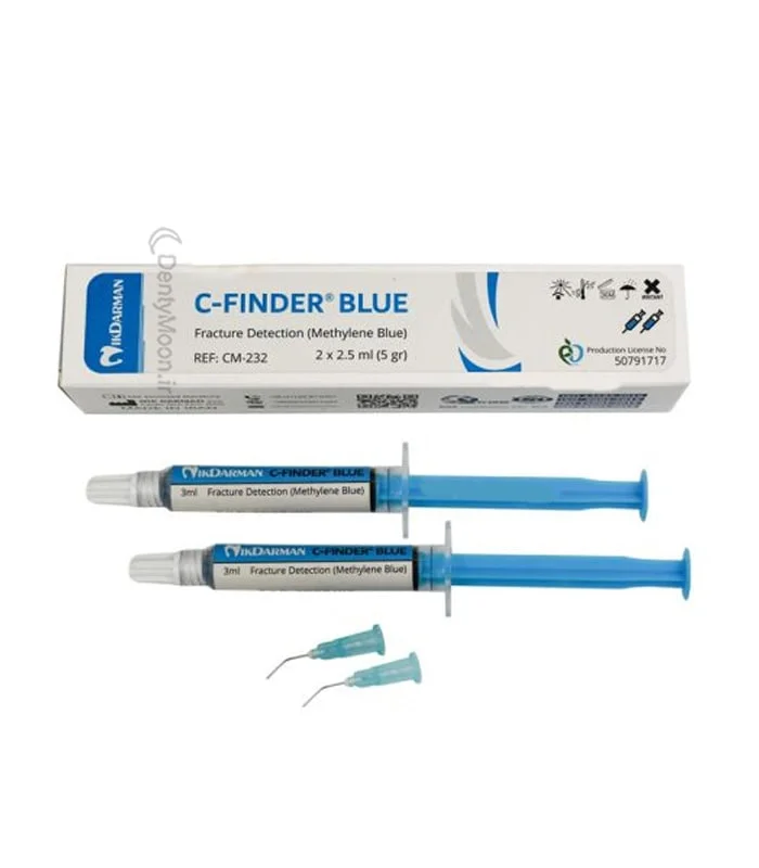 محلول تشخیص پوسیدگی (متیلن بلو) نیک درمان C Finder Blue