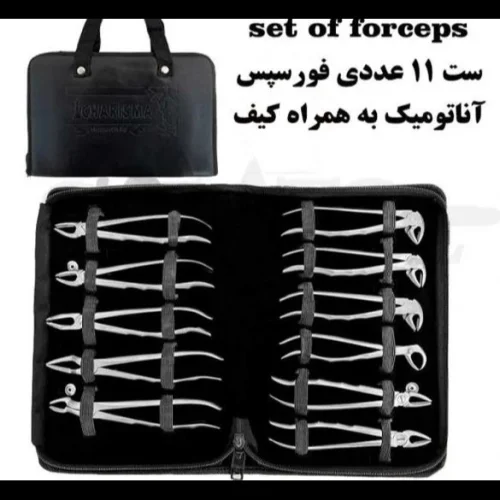 ست فورسپس 11 عددی کاریزما(carisma) اصلی شرکتی