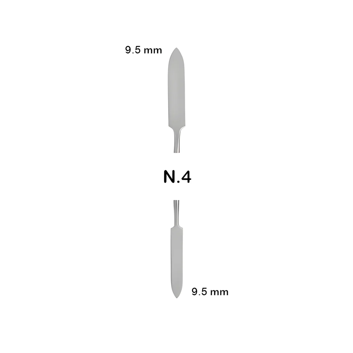 اسپاتول محکمه دو سر مدسی مدل Cement Spatula*873 — تصویر ۲