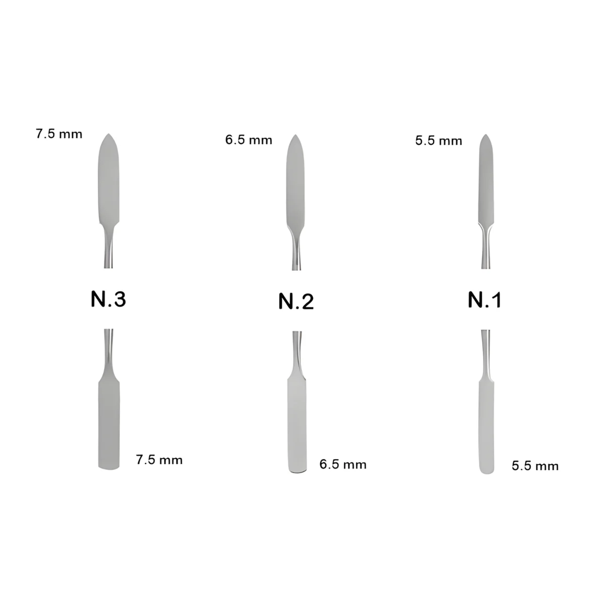 اسپاتول محکمه دو سر مدسی مدل Cement Spatula