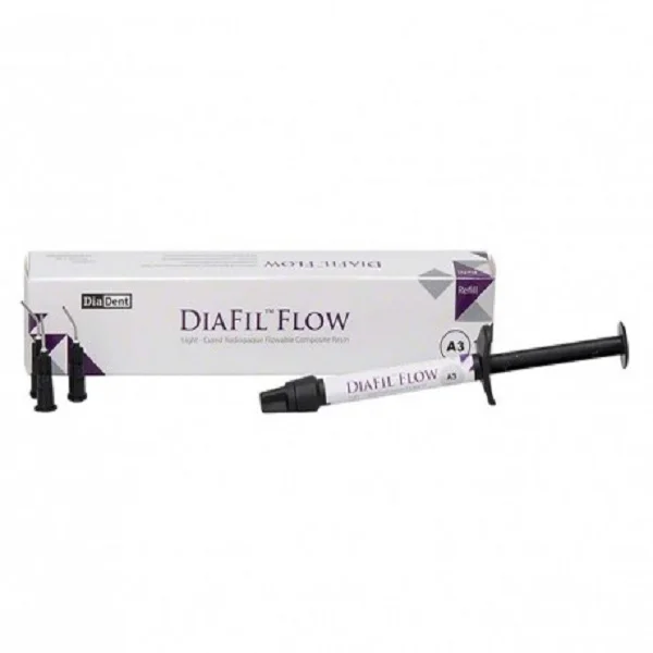 کامپوزیت دندانپزشکی دیادنت مدل flow A2 وزن 4 گرم — تصویر ۲