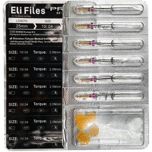 فایل روتاری گلد Eli File برند پروفا (4% و 6%)(اصل) — تصویر ۳