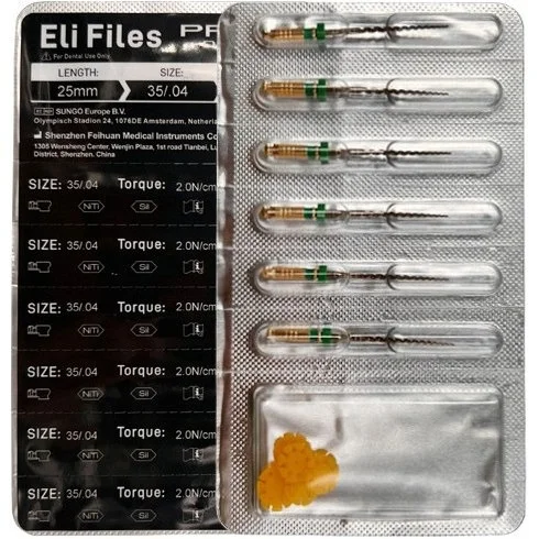 فایل روتاری گلد Eli File برند پروفا (4% و 6%)(اصل) — تصویر ۴