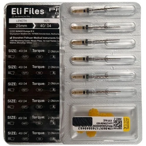 فایل روتاری گلد Eli File برند پروفا (4% و 6%)(اصل) — تصویر ۵