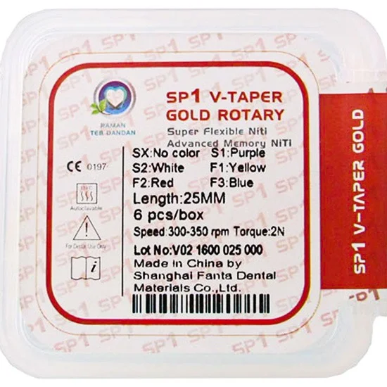 فایل روتاری SP1 گلد _ Fanta Dental GOLD