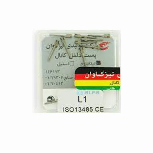 پین داخل کانال تیتانیوم تیزکاوان