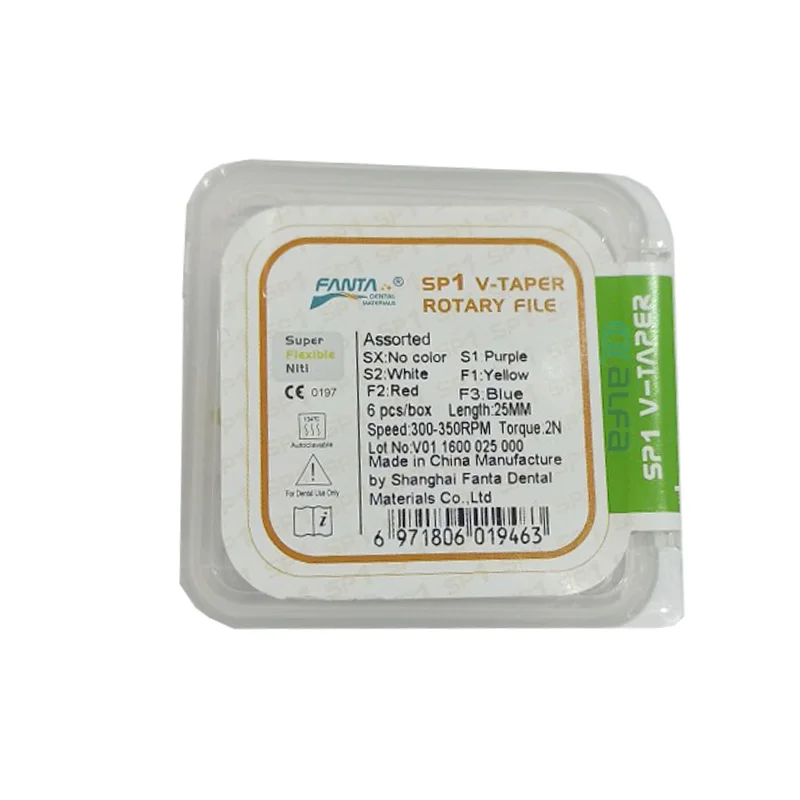 فایل روتاری SP1 V-TAPER NITI