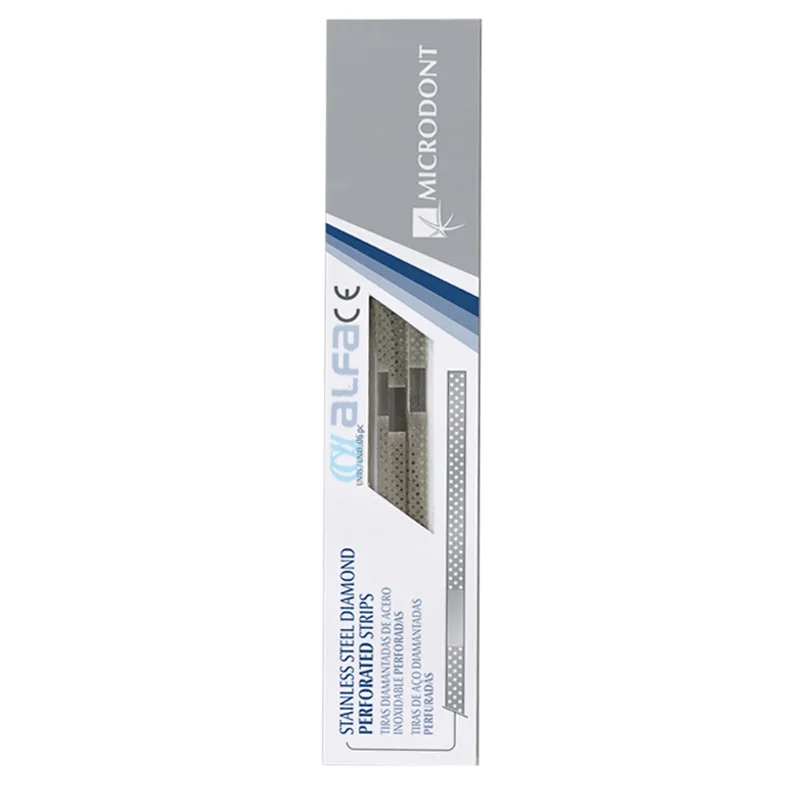 سنباده بین دندانی میکرودنت Microdont Stainless Steel Perforated