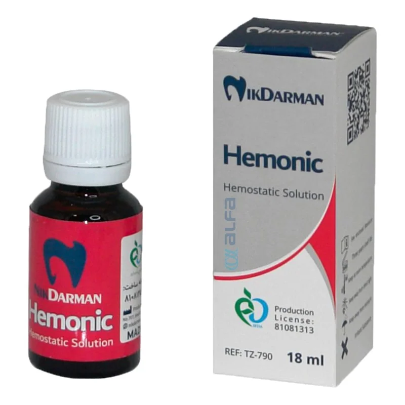 مایع انعقاد خون نیک درمان Hemonic 25%