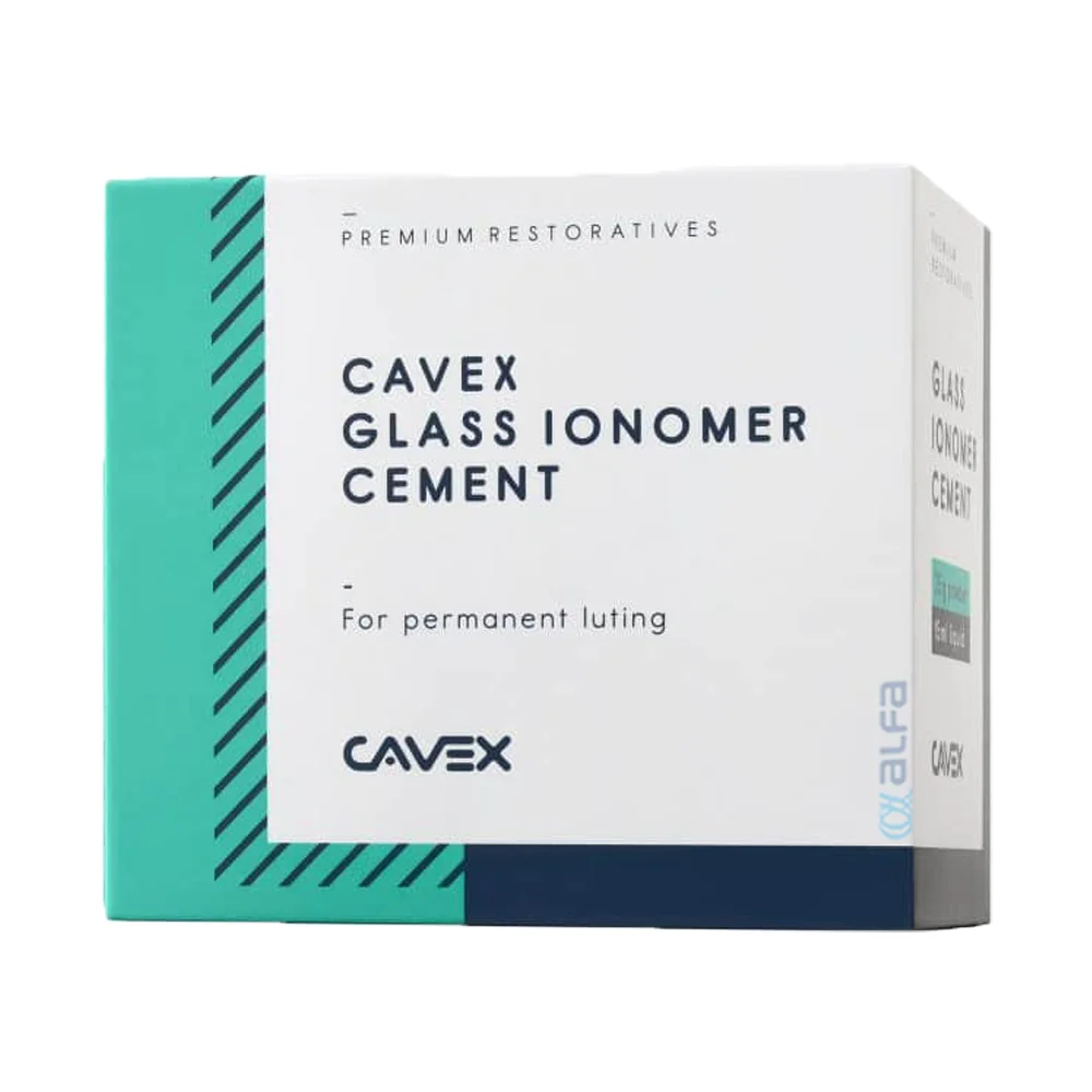 سمان گلاس آینومر لوتینگ کوکس Cavex Glass Ionomer Cement