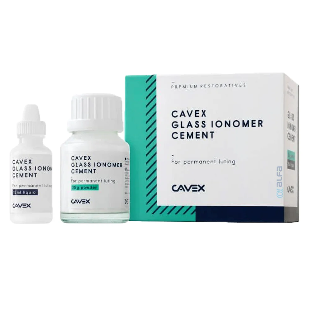 سمان گلاس آینومر لوتینگ کوکس Cavex Glass Ionomer Cement — تصویر ۲