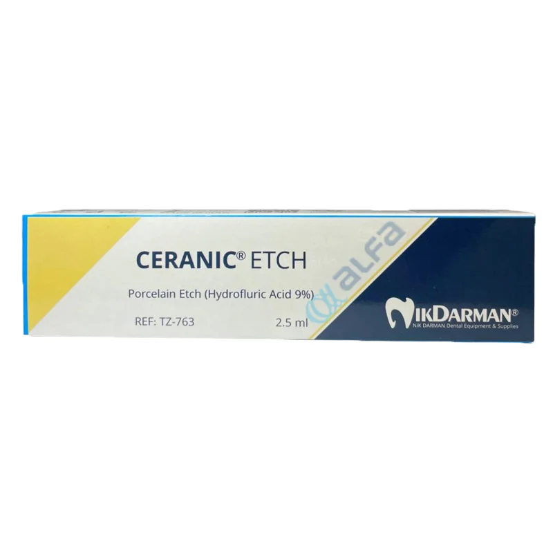 ژل اسید اچ پرسلن نیک درمان CERANIC ETCH