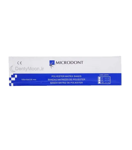نوار سلولوئیدی میکرودنت Polyester Matrix Band