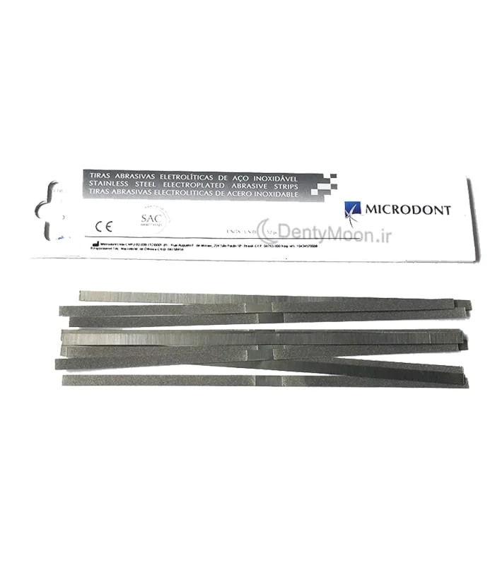 نوار پرداخت آمالگام میکرودنت Stainless Steel Abrasive Strip