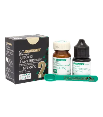 گلاس آینومر لایت ترمیمی جی سی GC Glass Ionomer Light-Cure