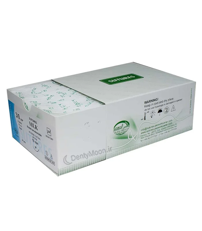 نخ بخیه سیلک سوچرز Silk Surgical Sutures — تصویر ۲