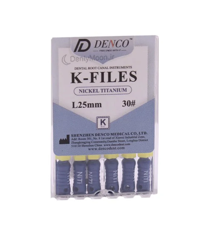 کا فایل نیکل تیتانیوم دنکو DENCO K FILE