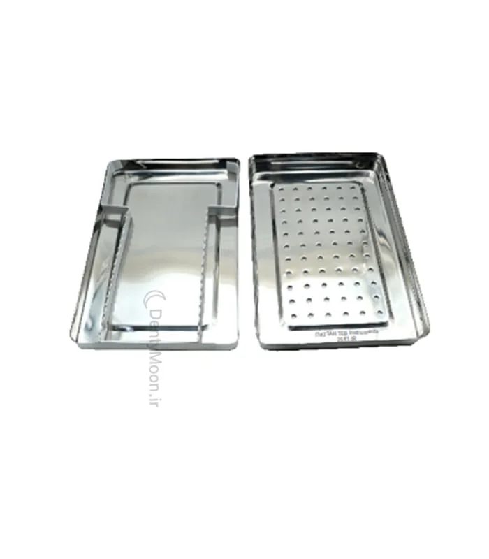 سینی درب دار یک طرف سوراخدار فتاح طب پویا