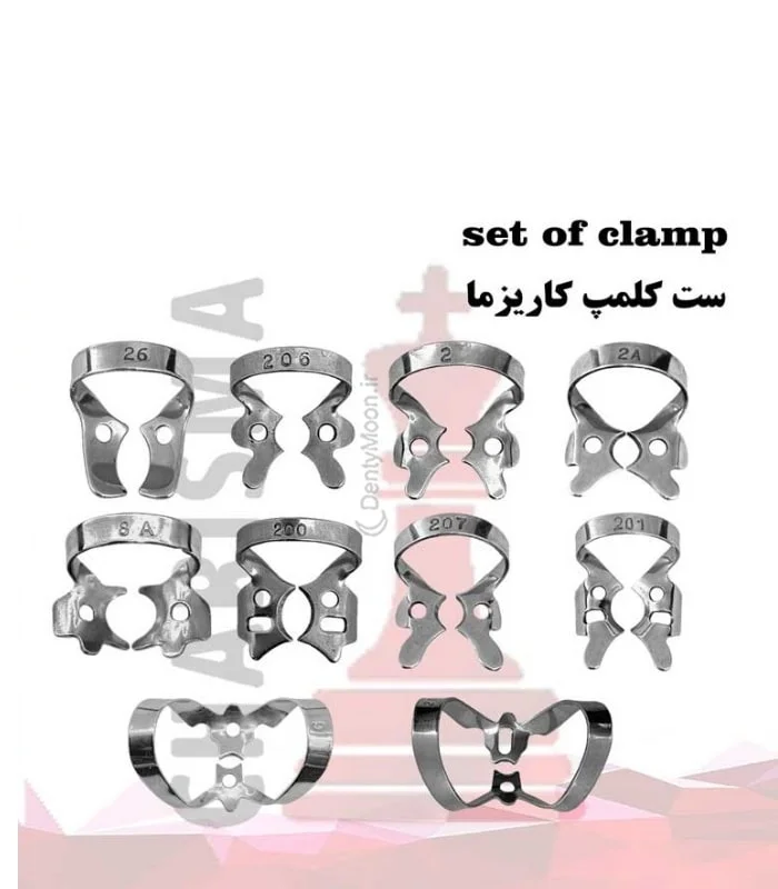 ست کلمپ 10 عددی کاریزما Charisma