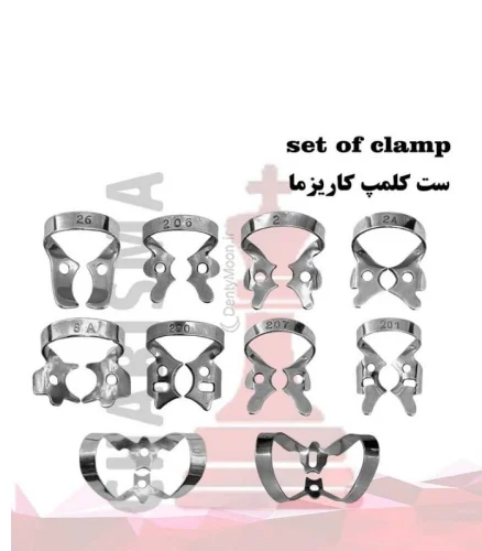 ست کلمپ 10 عددی کاریزما Charisma