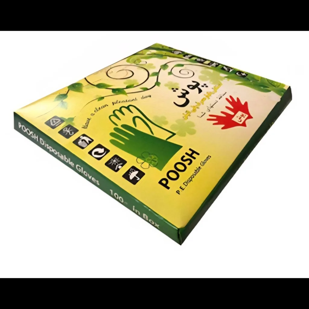 دستکش نایلونی پوش P.E Disposable Gloves