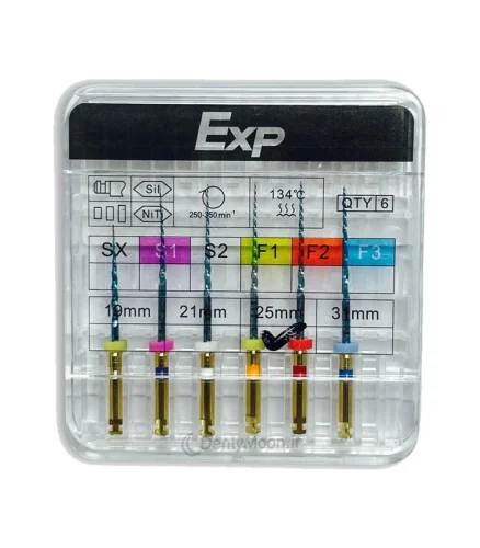 فایل روتاری آبی EXP XM Rotary file Blue