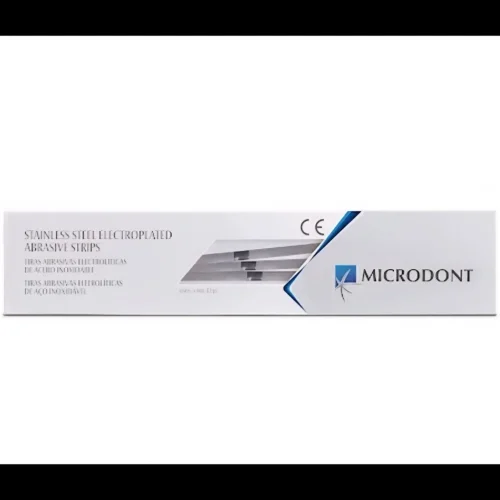 نوار پرداخت آمالگام دوطرفه Microdont – Stainless Stee )l Strip double face