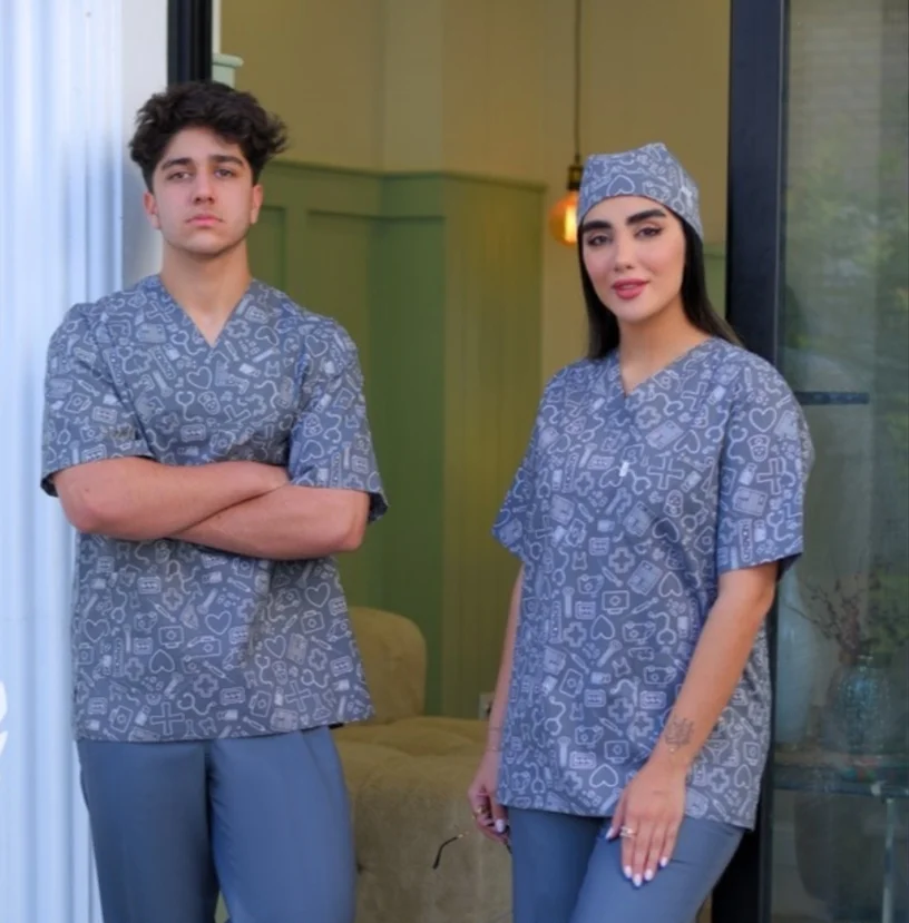 اسکراب تک رنگ طوسی