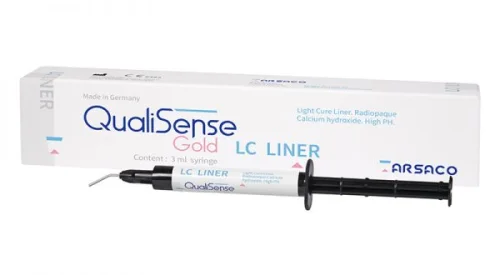 لاینر کلسیم هیدروکساید لایت کیور QualiSense Gold LC LINER