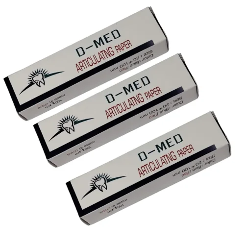 کاغذ کاربن آرتیکولاسیون D-MED (Articulating Paper)