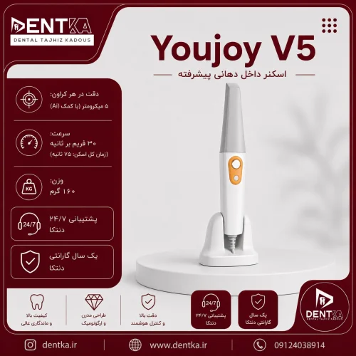 اسکنر داخل دهانی مدل V5 برند یوجوی - Youjoy