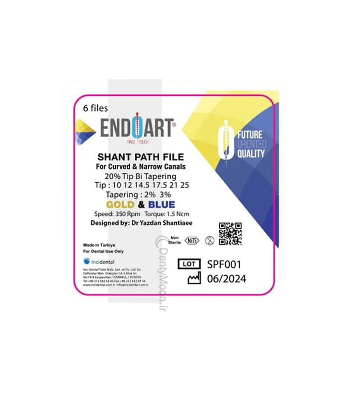 کیت فایل روتاری پث فایل EndoArt Shant Path Incidental
