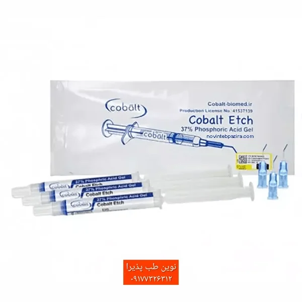 ژل اسید اچ کبالت 3 سرنگ  Cobalt Etch 37%