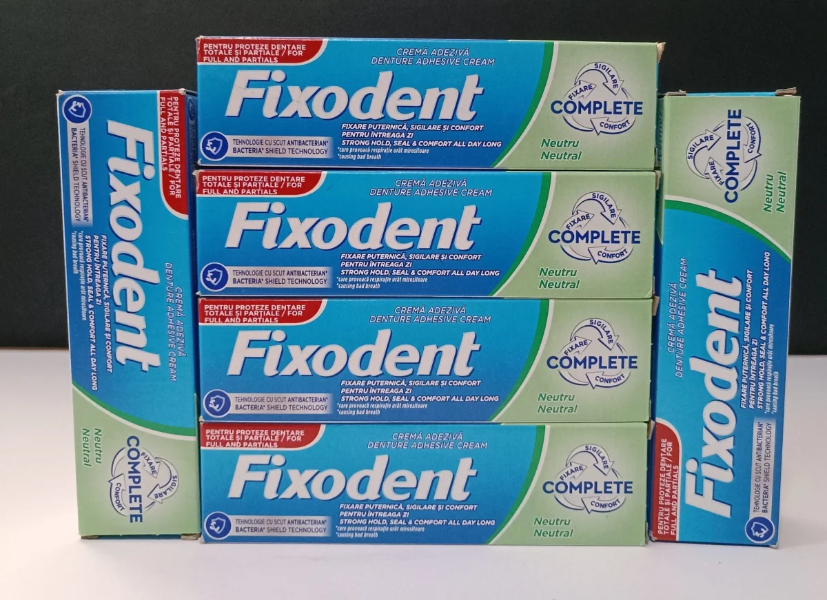 چسب لقی دندان مصنوعی fixodent — تصویر ۴