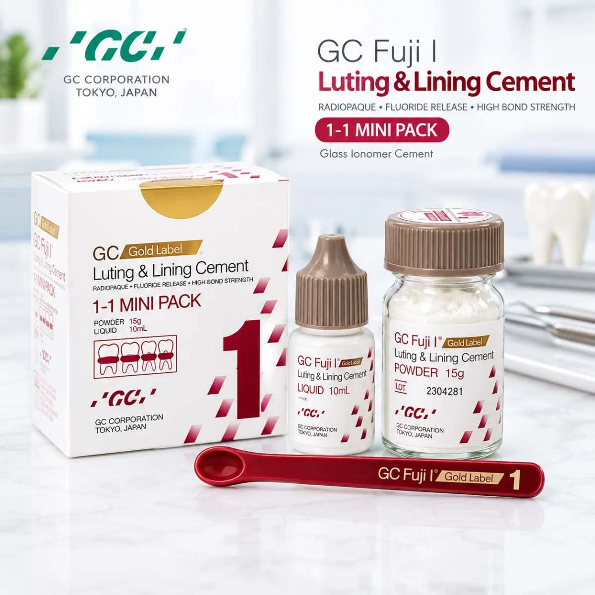 گلاس آینومر لوتینگ GC