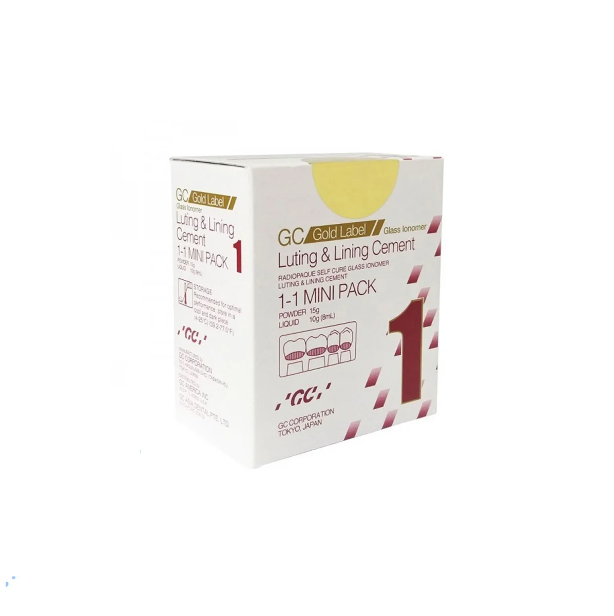 گلاس آینومر لوتینگ GC — تصویر ۲