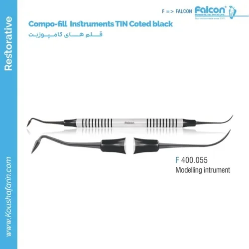 قلم کامپوزیت Modelling Instrument TIN Coted Black // فالکن