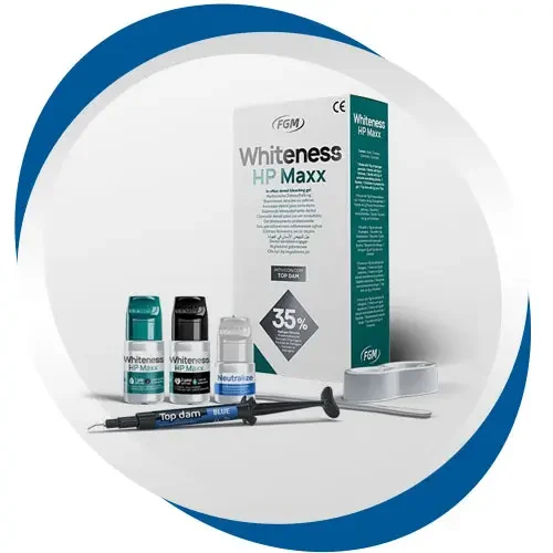 کیت بلیچینگ مطب FGM HP MAX