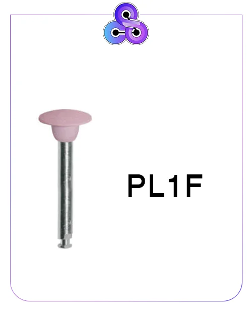 مولت PL1F انگل پرداخت پرسلن دیسکی لبهه دار صورتی