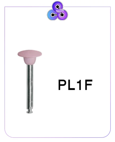 مولت PL1F انگل پرداخت پرسلن دیسکی لبهه دار صورتی