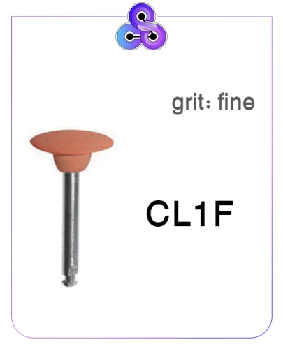 مولت CL1F انگل پرداخت کامپوزیت دیسکی لبه دار قرمز