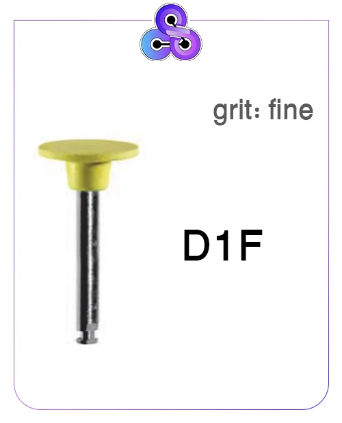 مولت D1F انگل پرداخت کامپوزیت دیسکی زرد