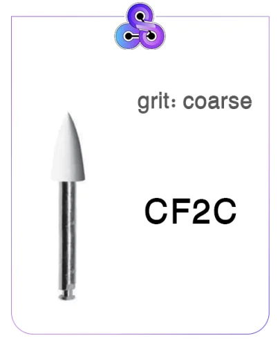مولت CF2C انگل پرداخت کامپوزیت شعله شمعی متوسط سفید