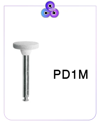 مولت PD1M انگل پرداخت پرسلن دیسکی طوسی