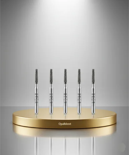 فرز الماسه پرداخت زرد ROUND END TAPER 850 بسته پنج عددی (K.V.H)
